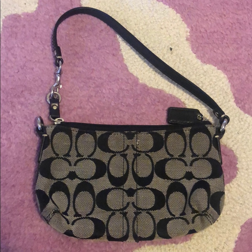 Vintage Coach wristlet